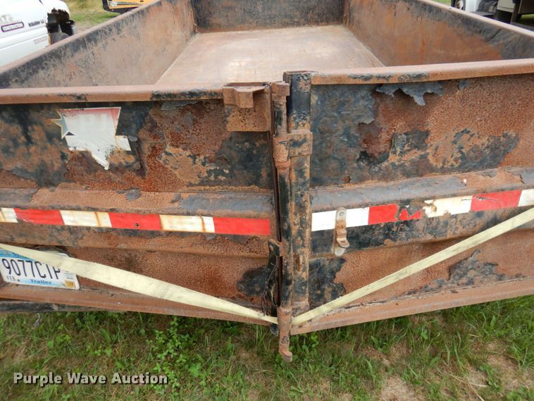 image for item MF9743 2015 PJ Trailers  dump trailer