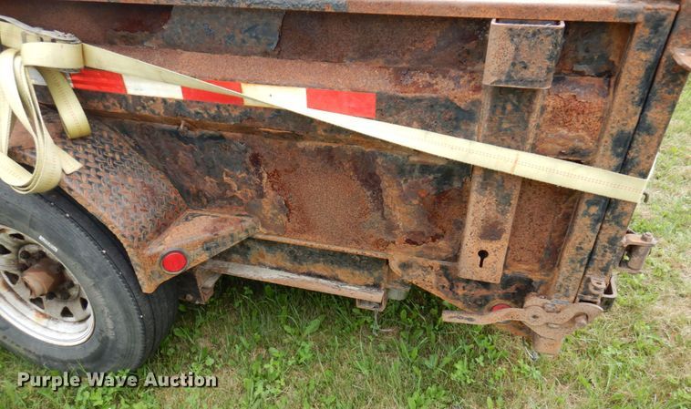 image for item MF9743 2015 PJ Trailers  dump trailer