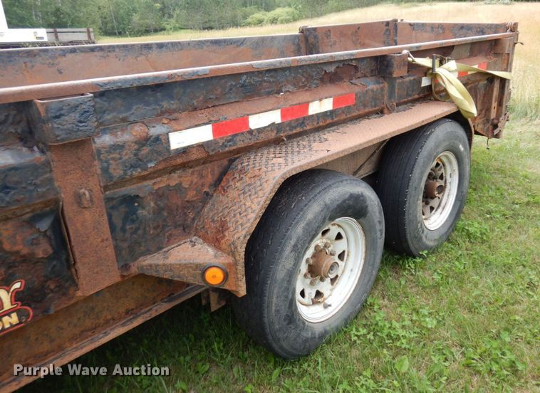 image for item MF9743 2015 PJ Trailers  dump trailer