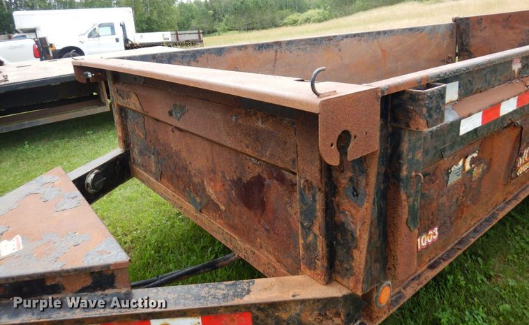 image for item MF9743 2015 PJ Trailers  dump trailer
