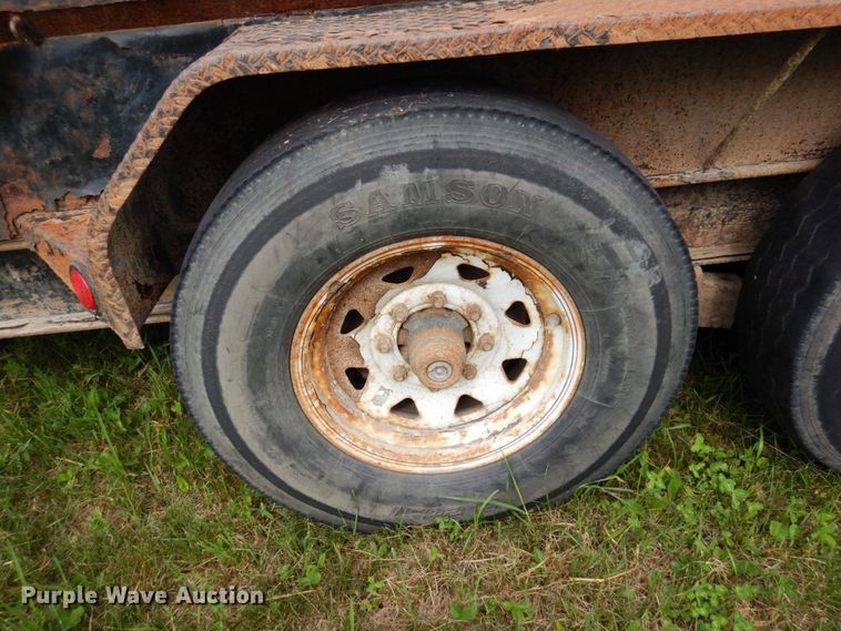 image for item MF9743 2015 PJ Trailers  dump trailer