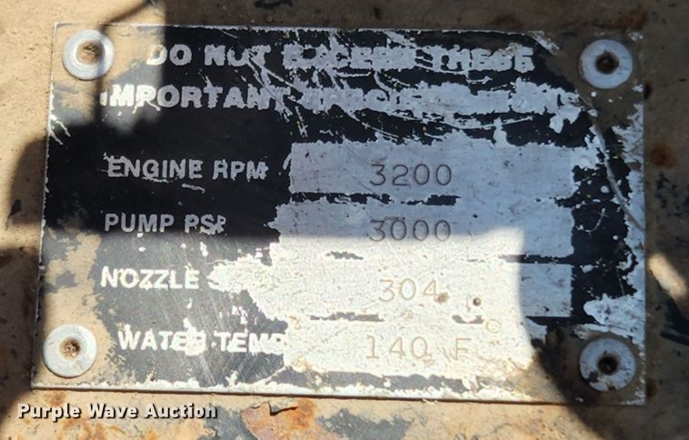 image for item MK9142 Simpson BD Series 3035  pressure washer