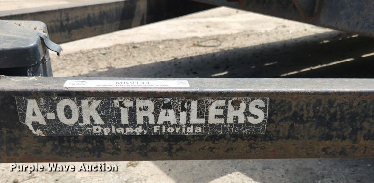 image for item MK9144 2002 A-OK Trailers  equipment trailer