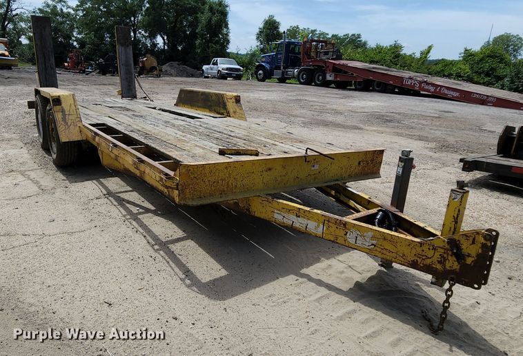 image for item MK9145 1993 Todd Geisert  equipment trailer