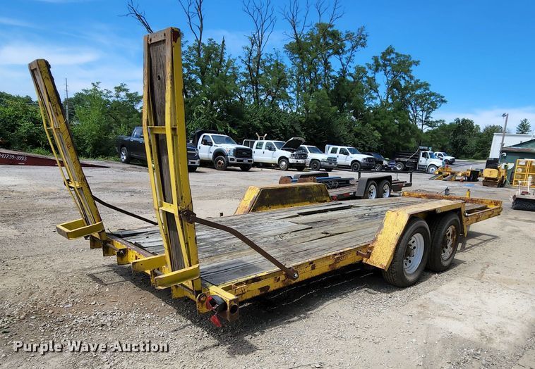 image for item MK9145 1993 Todd Geisert  equipment trailer