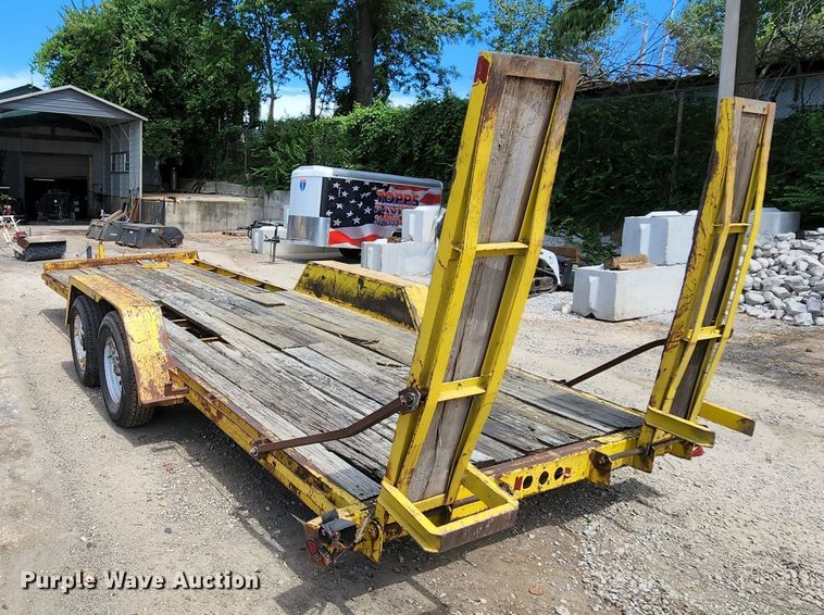 image for item MK9145 1993 Todd Geisert  equipment trailer