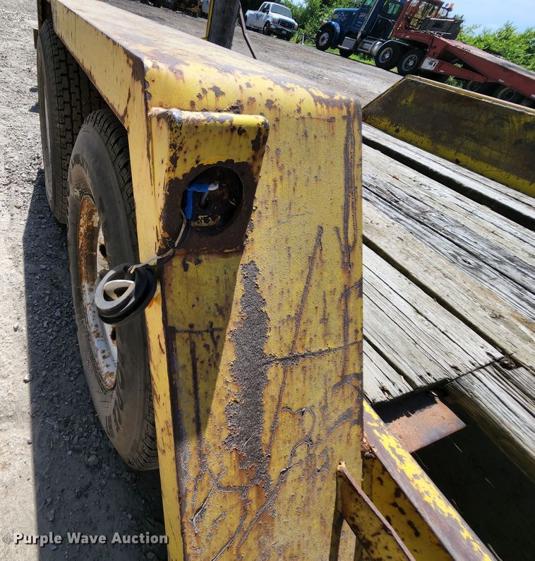 image for item MK9145 1993 Todd Geisert  equipment trailer