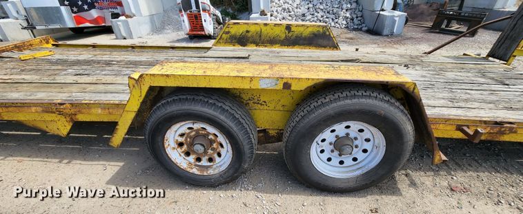 image for item MK9145 1993 Todd Geisert  equipment trailer