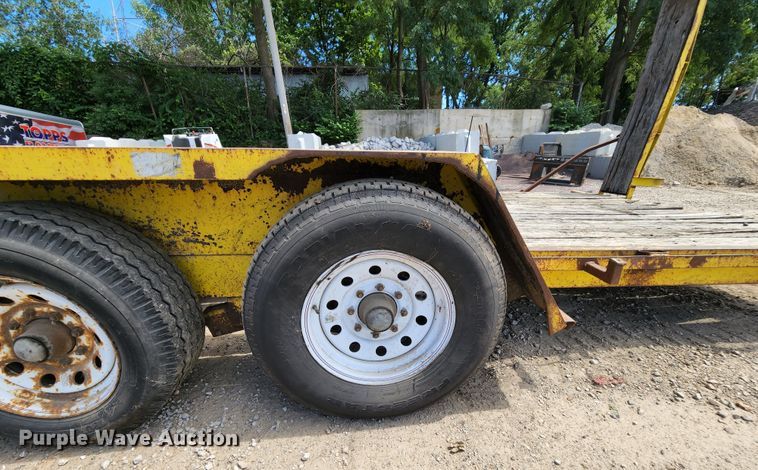 image for item MK9145 1993 Todd Geisert  equipment trailer