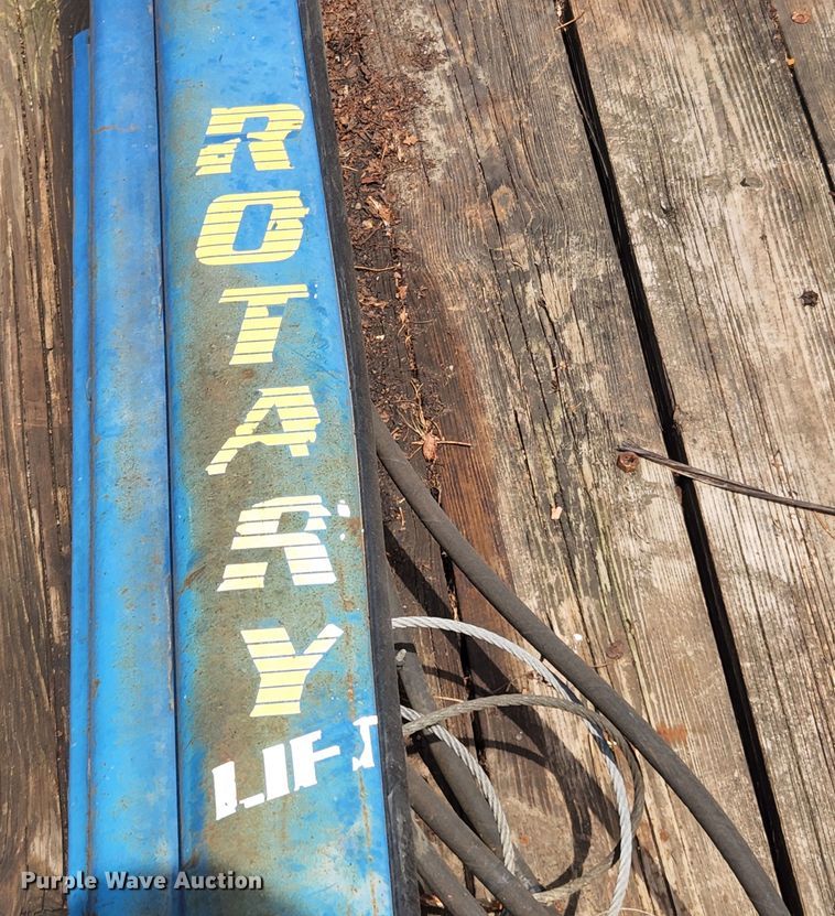 image for item MK9146 Rotary SP0A8423  two post automotive lift