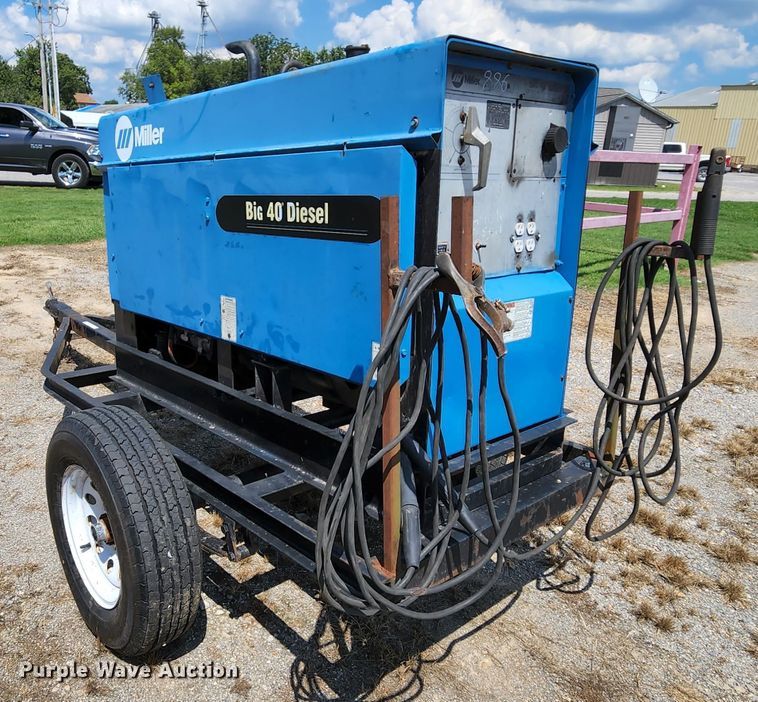 image for item MK9171 Miller Big 40  welder/generator