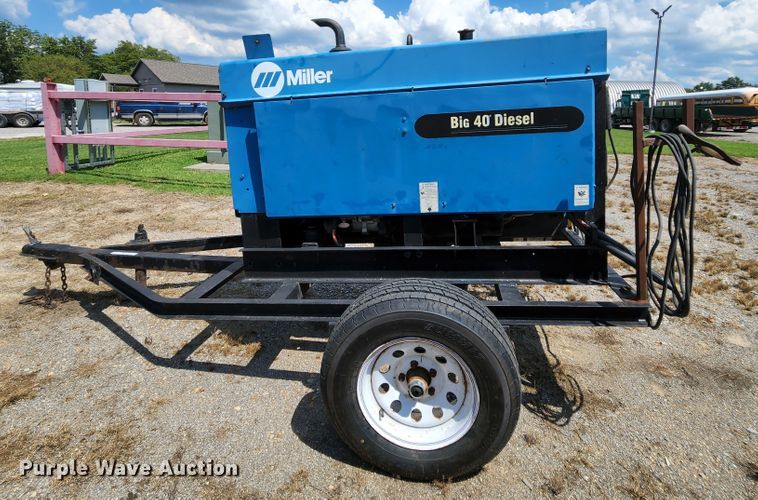 image for item MK9171 Miller Big 40  welder/generator