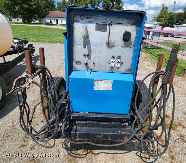 image for item MK9171 Miller Big 40  welder/generator