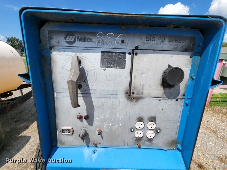 image for item MK9171 Miller Big 40  welder/generator
