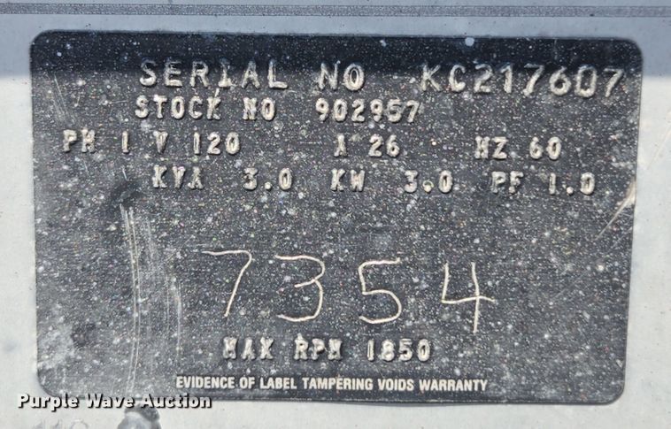 image for item MK9171 Miller Big 40  welder/generator