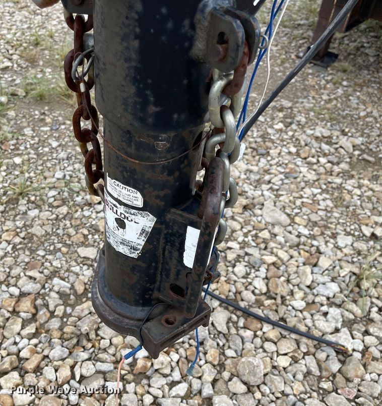 image for item MU9002 2008 Circle D 25GNFBBT  equipment trailer