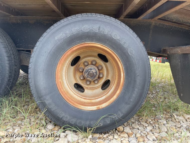 image for item MU9002 2008 Circle D 25GNFBBT  equipment trailer