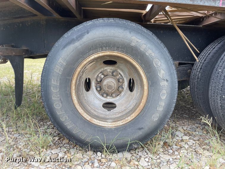 image for item MU9002 2008 Circle D 25GNFBBT  equipment trailer