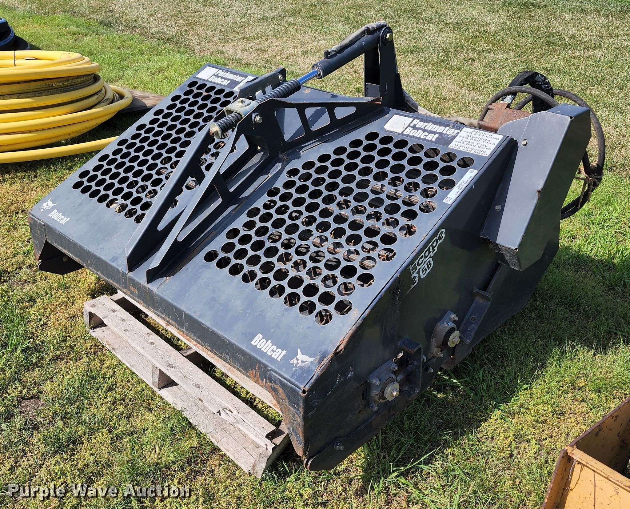 Bobcat LR5B 60"W skid steer landscape rake in Pleasant Hill, MO Item