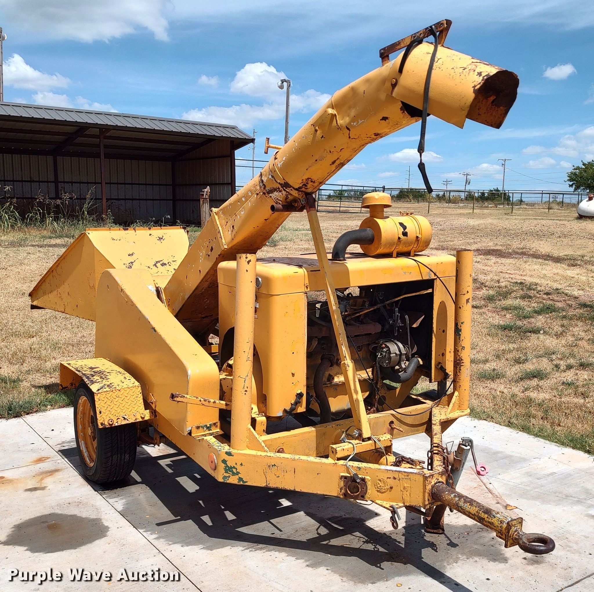 Ford wood chipper in Norman, OK | Item LK9112 sold | Purple Wave