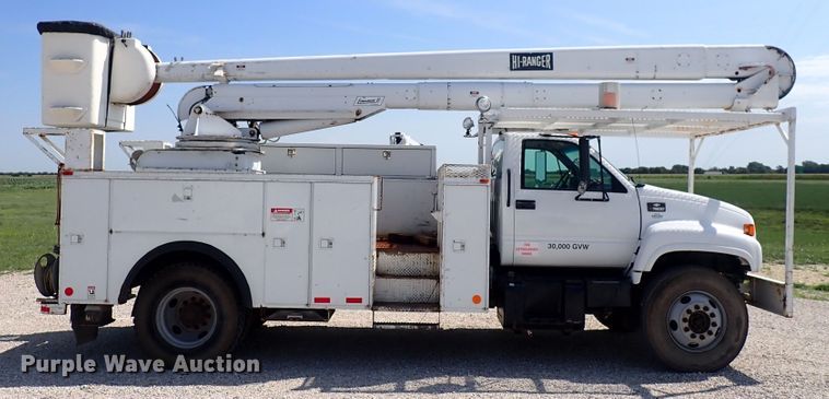 image for item DF5054 1997 Chevrolet C7500  bucket truck