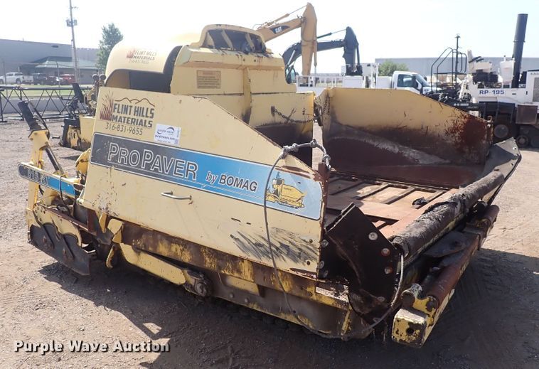 image for item DG2671 Bomag 813RT  paver