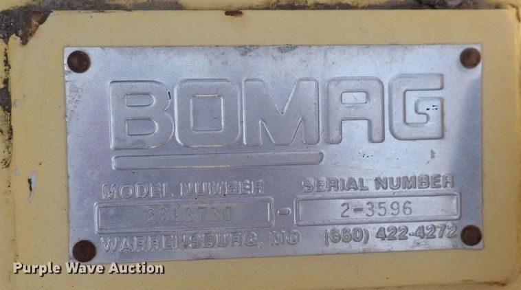 image for item DG2671 Bomag 813RT  paver