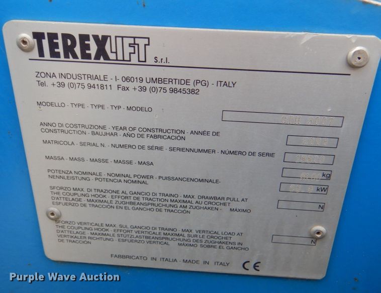 image for item DH7502 2008 Genie GTH-3007  telehandler