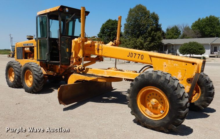 image for item DK2023 John Deere 770  motor grader