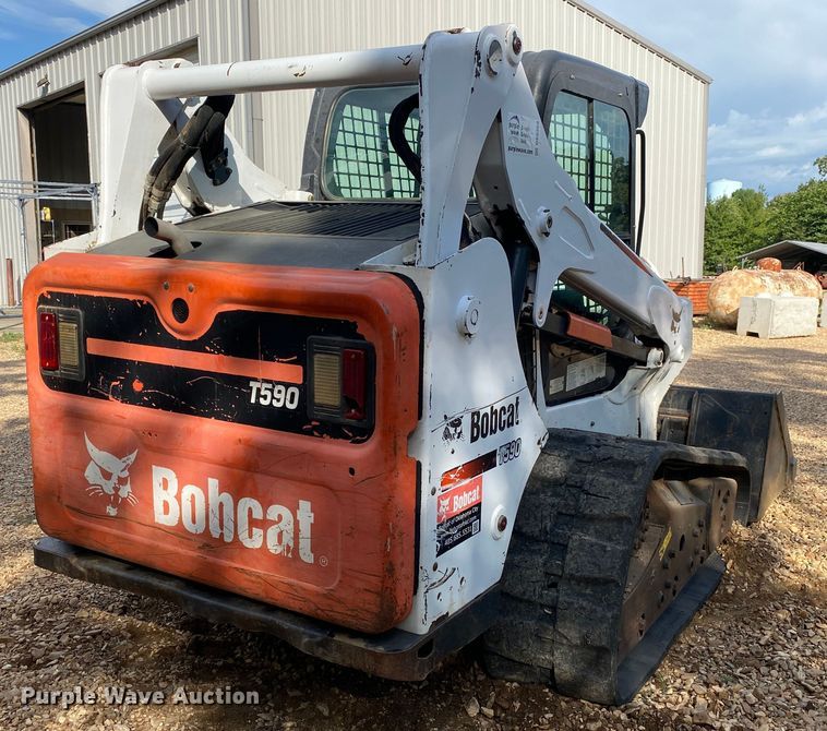 image for item DK6368 2015 Bobcat T590  tracked skid steer loader