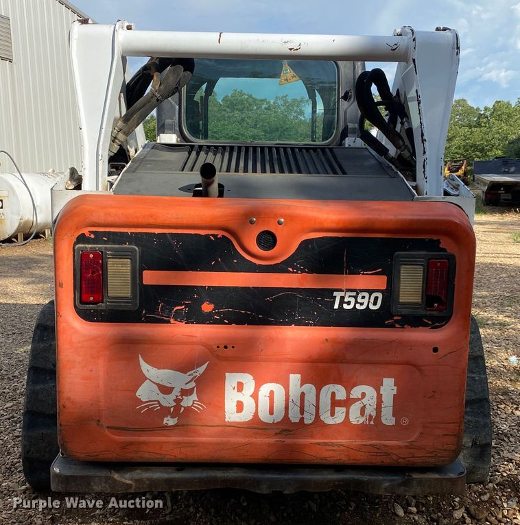 image for item DK6368 2015 Bobcat T590  tracked skid steer loader