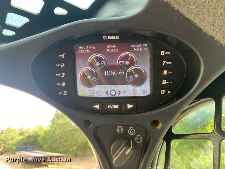 image for item DK6368 2015 Bobcat T590  tracked skid steer loader