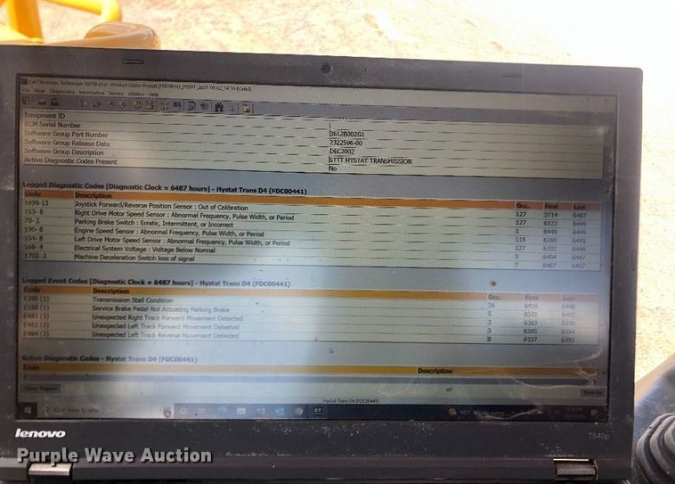 image for item DK6372 2003 Caterpillar D4G LGP  dozer