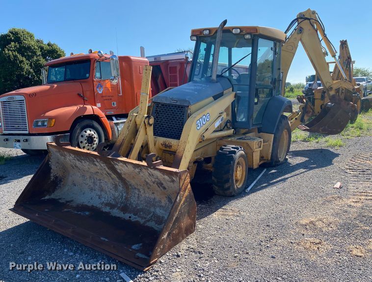image for item DK6378 2003 John Deere 310G  backhoe