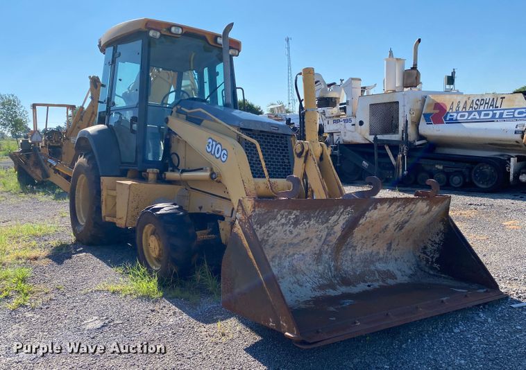 image for item DK6378 2003 John Deere 310G  backhoe