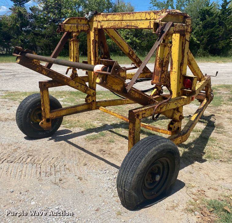 image for item DK6384 Shop built  reel trailer