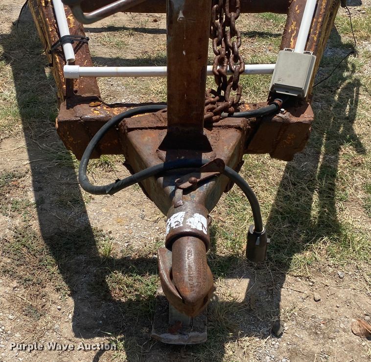 image for item DK6384 Shop built  reel trailer