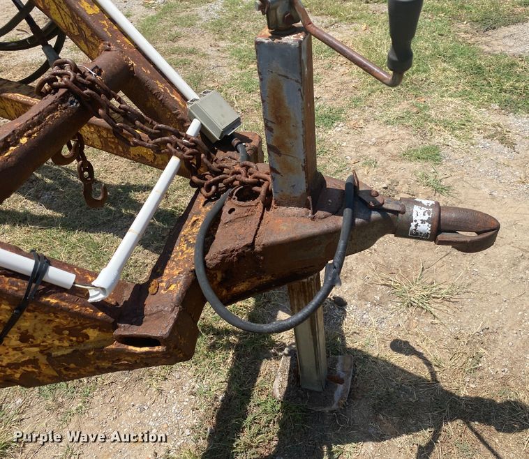 image for item DK6384 Shop built  reel trailer