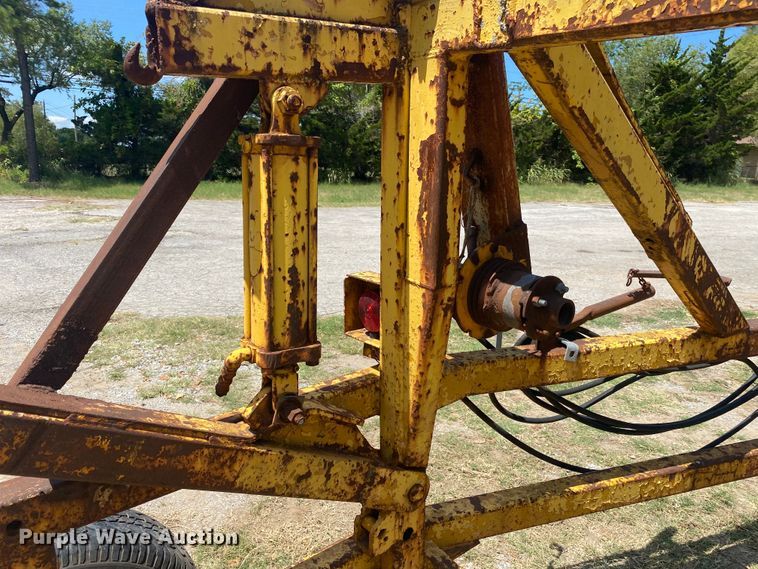 image for item DK6384 Shop built  reel trailer