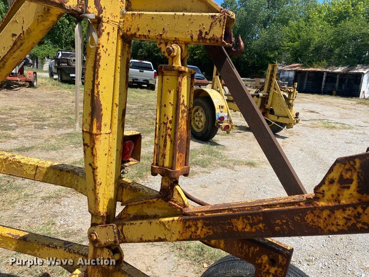 image for item DK6384 Shop built  reel trailer