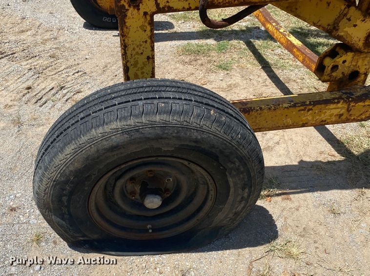 image for item DK6384 Shop built  reel trailer