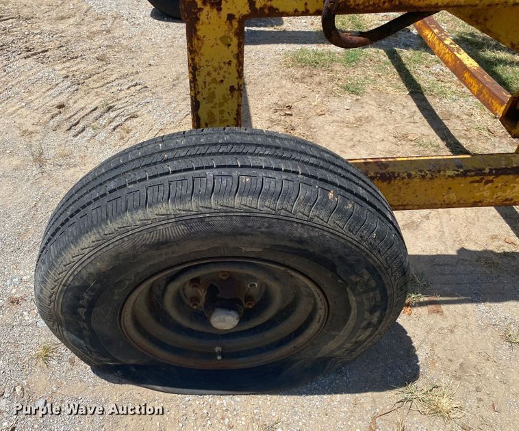 image for item DK6384 Shop built  reel trailer