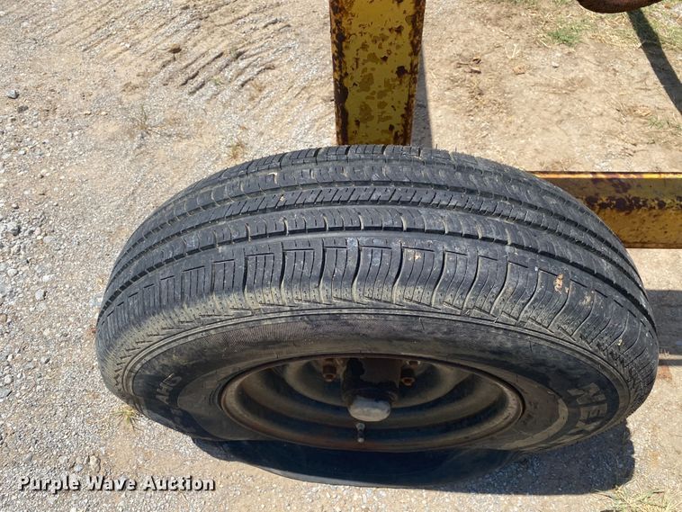 image for item DK6384 Shop built  reel trailer