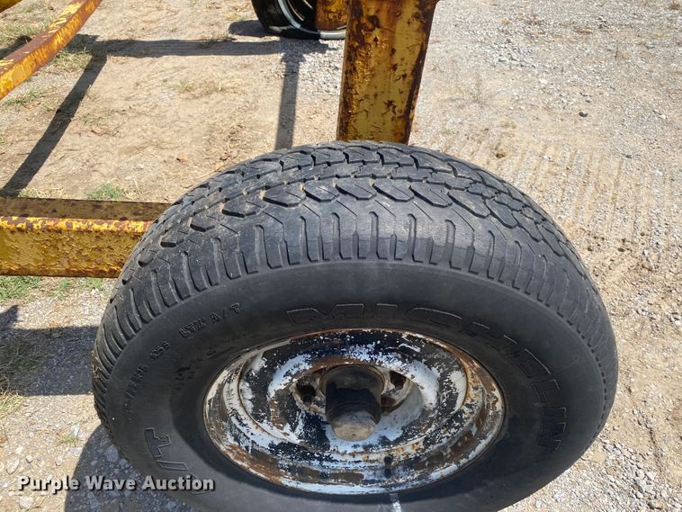 image for item DK6384 Shop built  reel trailer