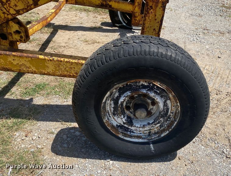 image for item DK6384 Shop built  reel trailer