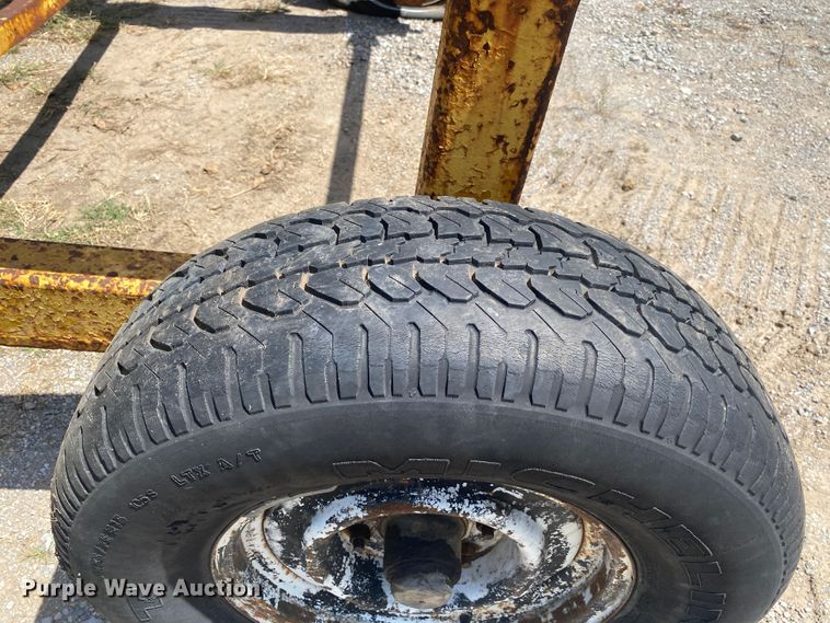 image for item DK6384 Shop built  reel trailer