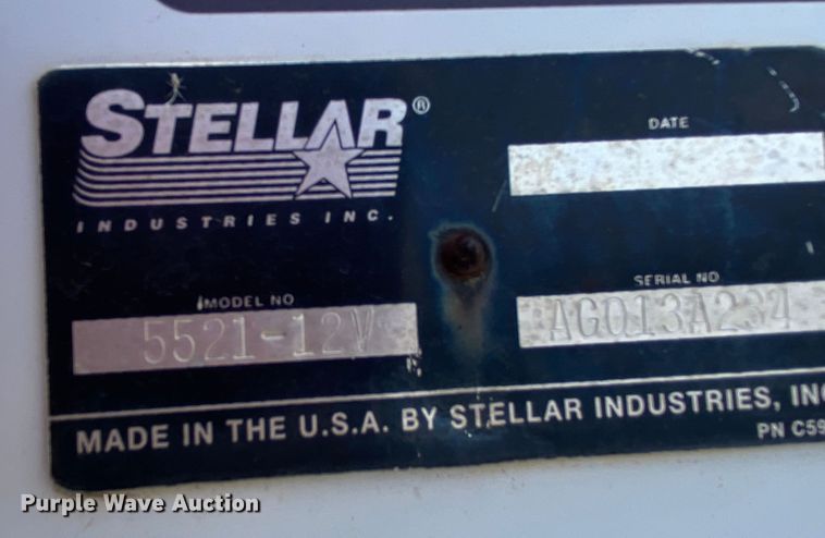 image for item DM4187 Caseco MM225  utility bed