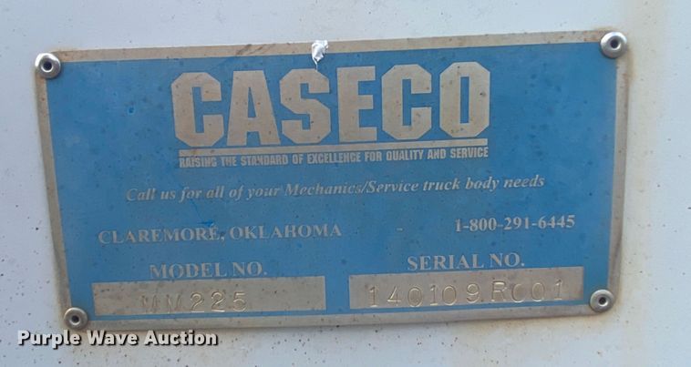 image for item DM4188 Caseco MM225  utility bed