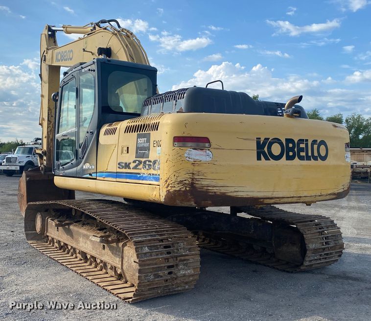image for item DM4191 2012 Kobelco SK260  excavator