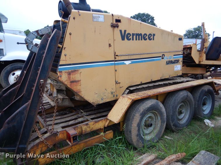 image for item DO1491 1998 Vermeer D24X40A  directional boring unit